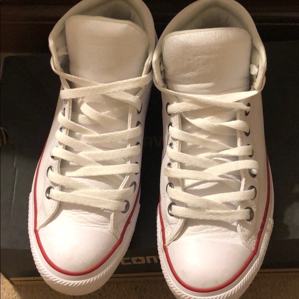 Converse men’s shoes. Leather